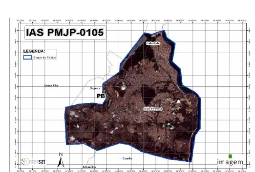 Mapa índice - imagem do satélite QuickBird de 2008 - João Pessoa 
