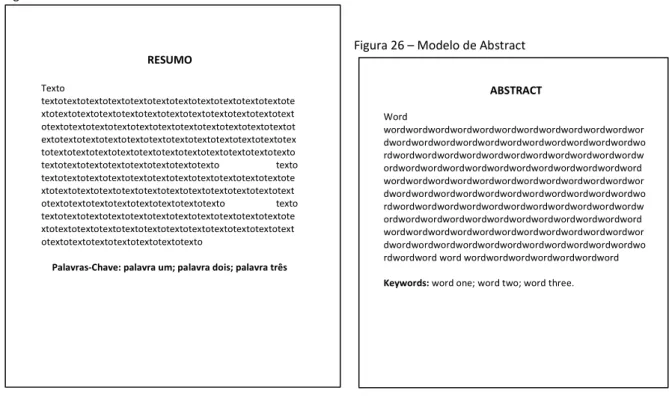 Figura 25 – Modelo de resumo 