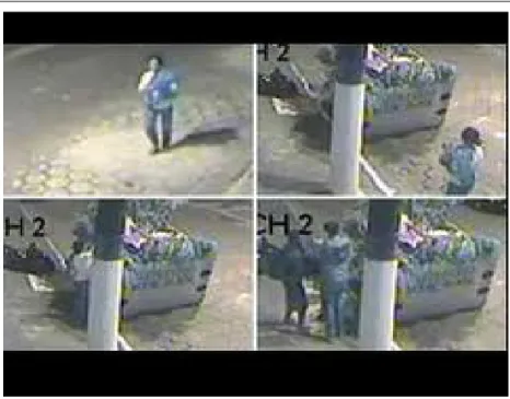 FIGURA 04- Imagens da câmera de segurança