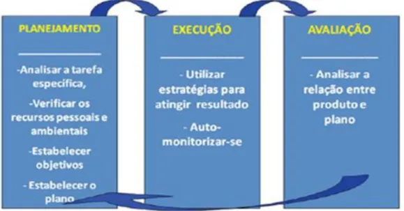 Figura 1- Detalhamento do Modelo Teórico   Planejamento, Execução, Avaliação - PLEA  