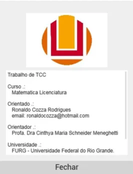 Figura 03 – Tela “Sobre” 