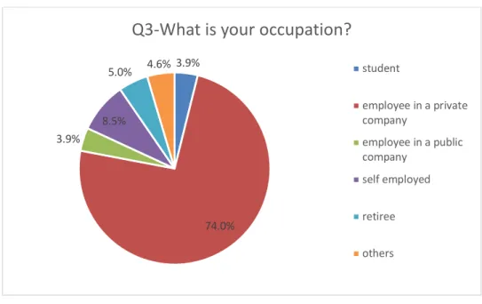 Figure 8.  Traveler Research Question 2 (What is your age range?) 