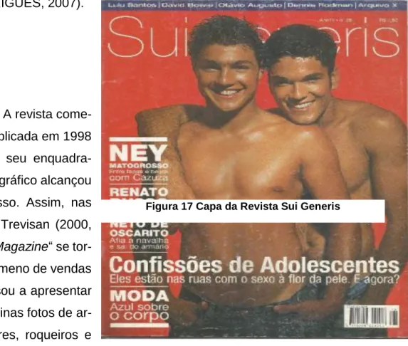 Figura 17 Capa da Revista Sui Generis