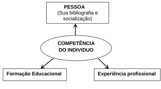 Figura 2: Os três eixos da competência individual 
