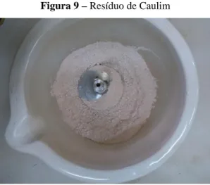 Figura 9 – Resíduo de Caulim 