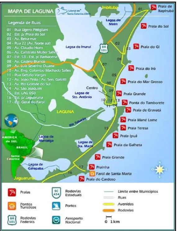 FIGURA 2 - MAPA DE LAGUNA 