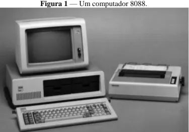 Figura 1 — Um computador 8088. 