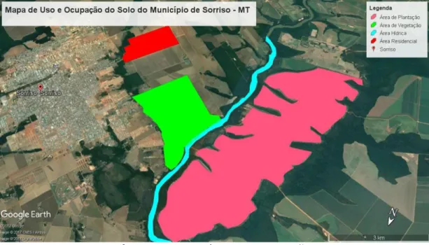Figura 2. Mapa de uso e ocupação. 