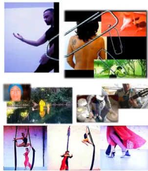 Figura 7. Performances criadas em rede.  