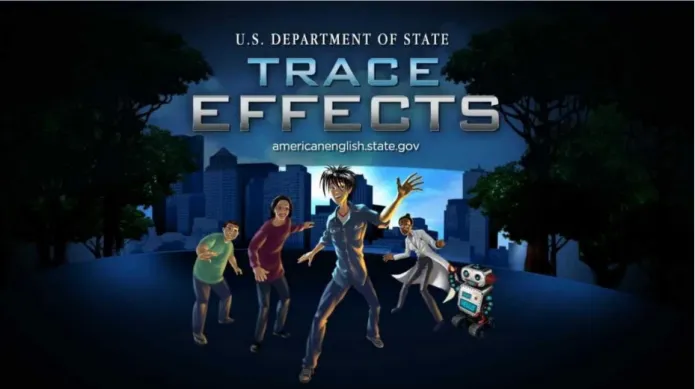 Figura 1. da capa do jogo Trace Effects 