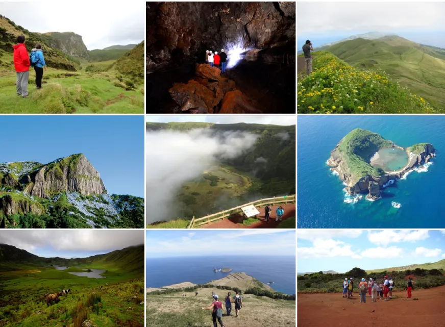 Figura 3 Geodiversidade dos Açores.