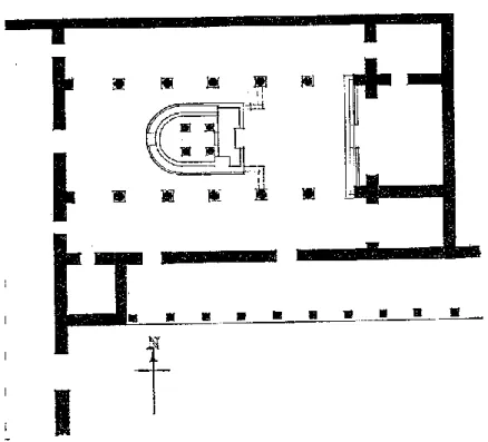 Fig. 6. Planta baixa da igreja de Behyo, Síria. 