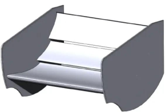 Figure 3.1: Geometry used for the mesh convergence analysis.