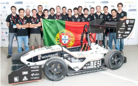 Figure 1.2 – The team with the FST 05e 