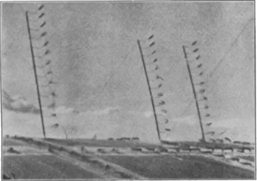 Figure 2.2: Wool tufts flight test experiment [10].