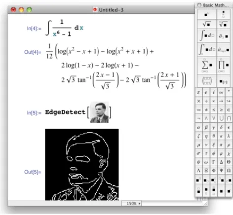 Figure 3.12: Mathematica notebook