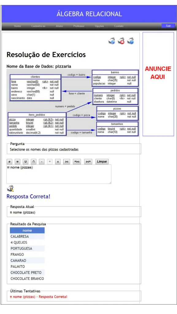 Figura 13 - Resolução de exercícios 