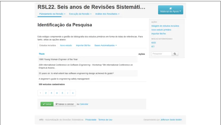 Figura 28. Identificação da Pesquisa