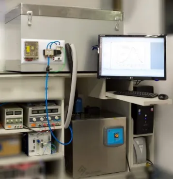 Figure 25 – Purpose-built temperature controlled chamber.