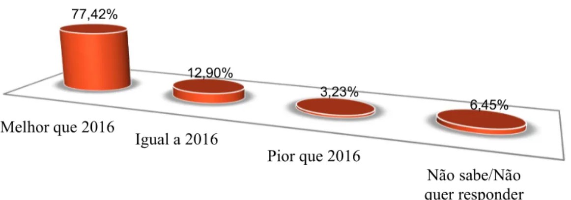 GRÁFICO 05 – Desempenho do negócio em 2017 