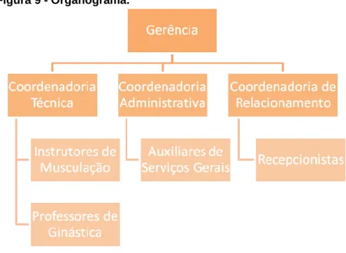 Figura 9 - Organograma. 