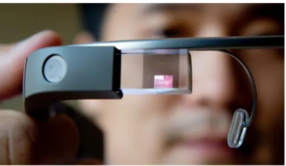 Figura 1: Imagem do Google Glass 