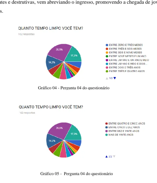 Gráfico 04 - Pergunta 04 do questionário 