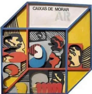 Figura 56 - Caixas de Morar, de Rubens Gerchman, 1966 