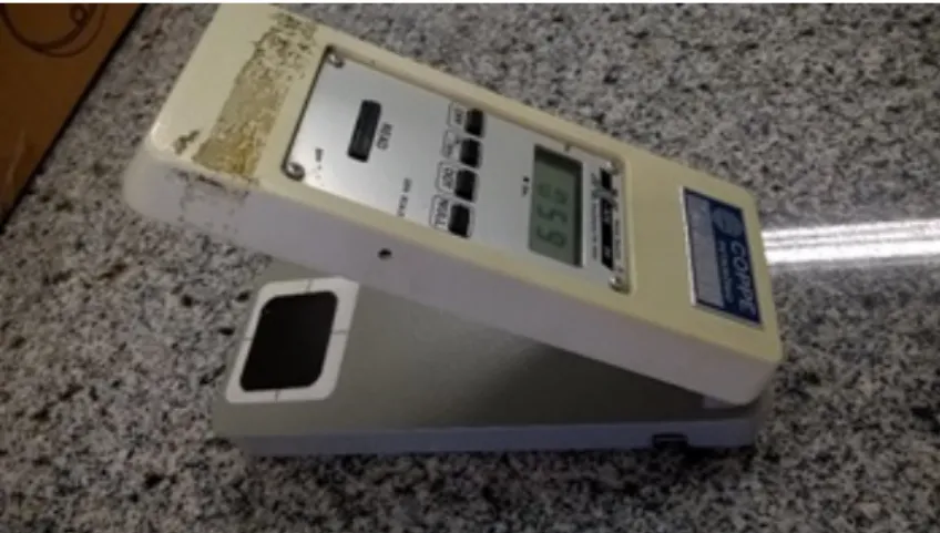 Figura 22 - Medidor de densidade óptica.