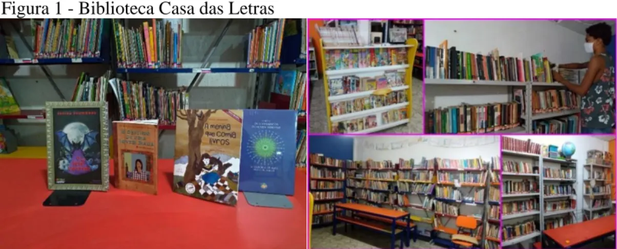 Figura 1 - Biblioteca Casa das Letras 