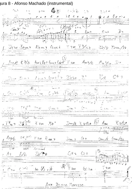 Figura 8 - Afonso Machado (instrumental) 