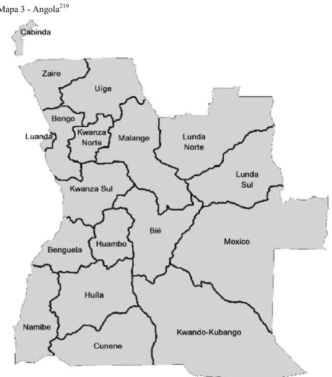 Mapa 3 - Angola 219