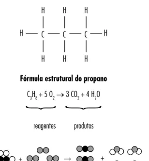 Figura 2.1: Representação da reação através de modelo 