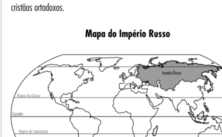 Mapa do Império Russo