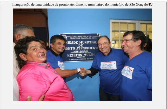 Figura 3 – Inauguração - UPA  