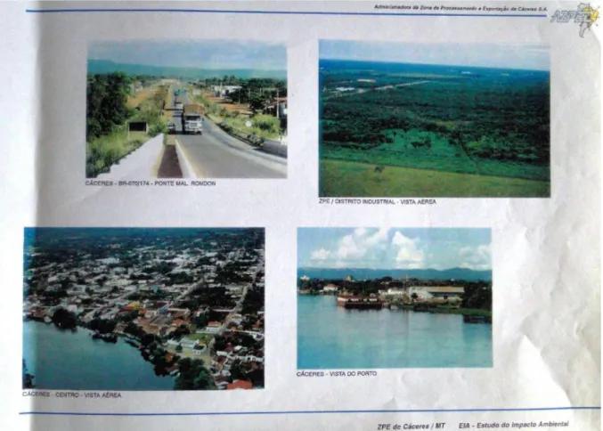 Figura 04: Imagens de Cáceres - MT 