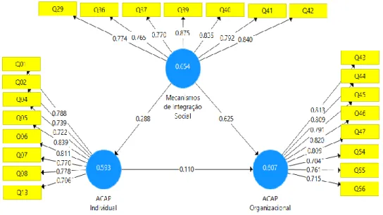Figura 10: Modelo Estrutural Consolidado 