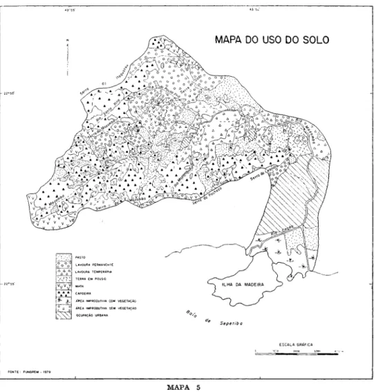 MAPA  DO  USO  DO  SOLO 