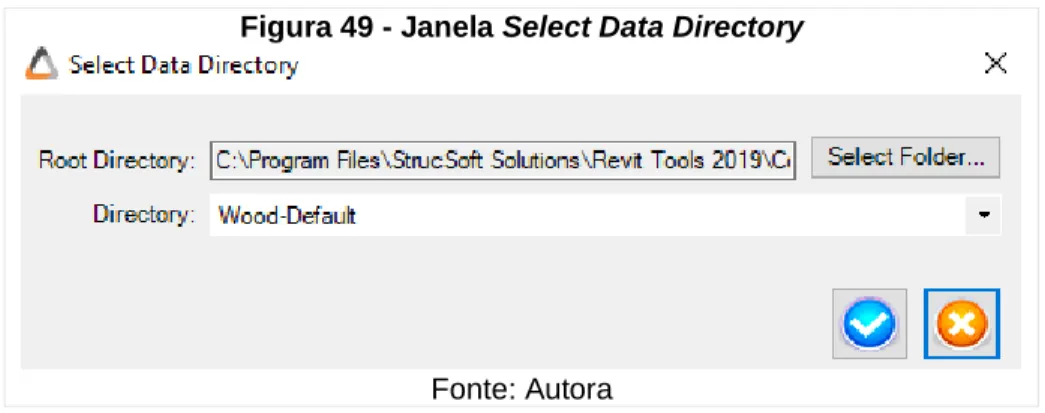 Figura 49 - Janela Select Data Directory