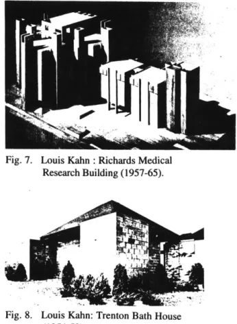 Fig.  8.  Louis  Kahn:  Trenton  Bath House (1954-59).