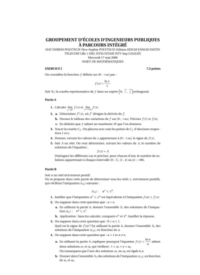 Le Plan Complexe Est Muni D’un Repère Orthonormé ³