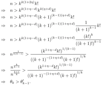 Fig. 10. Critical regime θ ∼ 1