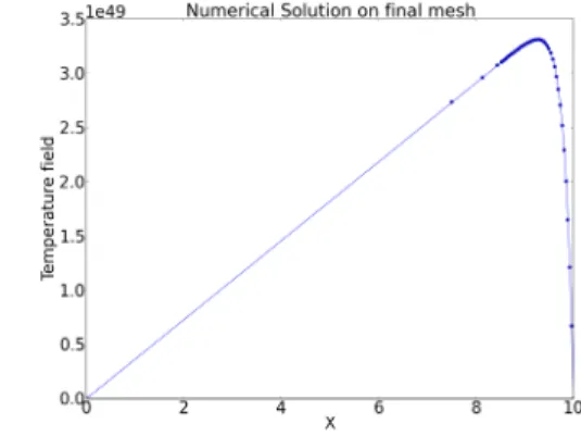 Figure 1: representation of analytical solution.