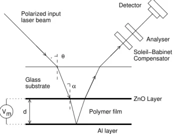 Fig. 1. Electrooptical measurement principle as proposed by Teng and Man.