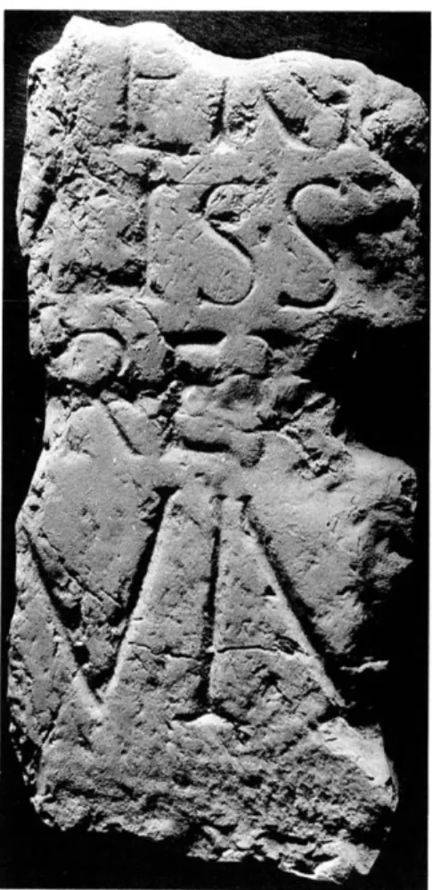 Fig.  8 —  Vence.  Inscription  fragmentaire (n° 