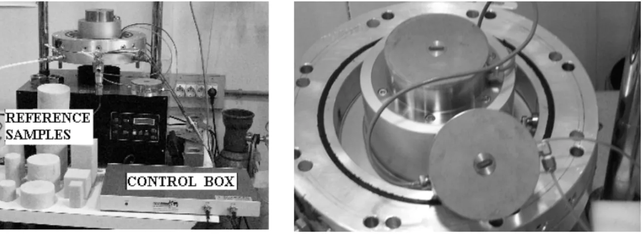 FIG. 1. Bender-Extender elements into the triaxial cell.