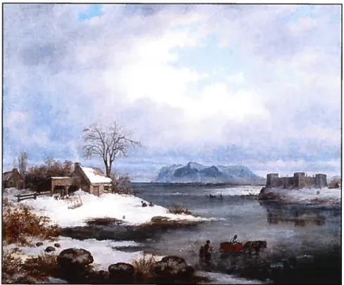Figure 11. Fort St-Louis at Chambly. OEuvre de Cornelius Krieghoff. 1858.
