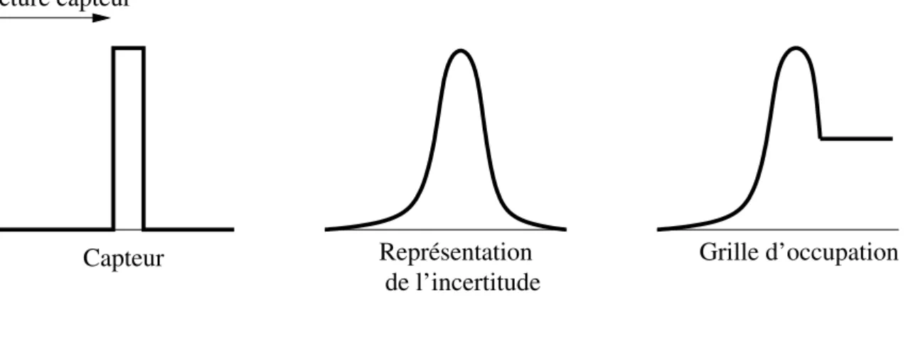 Fig. 5.1 – Probabilité d’occupation