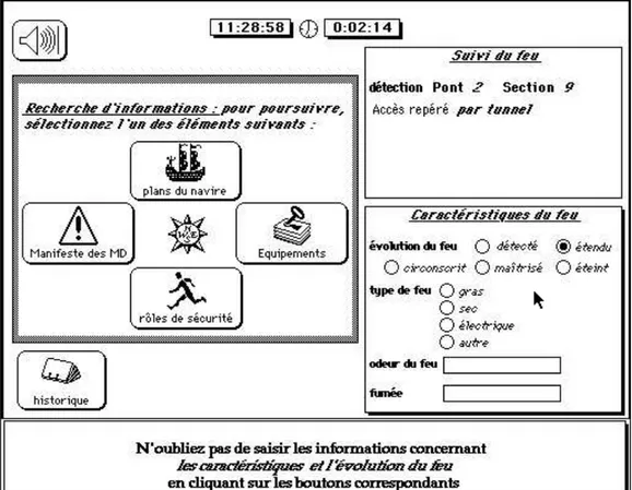 Figure 4. Interface initial de recherche d'information (Interface 3.0)