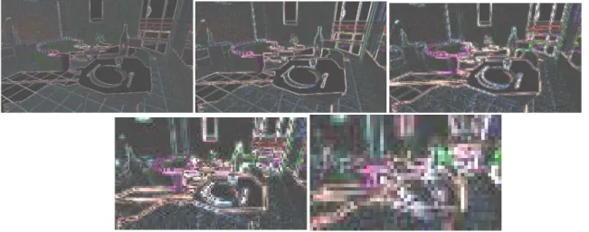 Figure 7 : Pyramide d’images de contraste  Source Phanie, CSTB. 